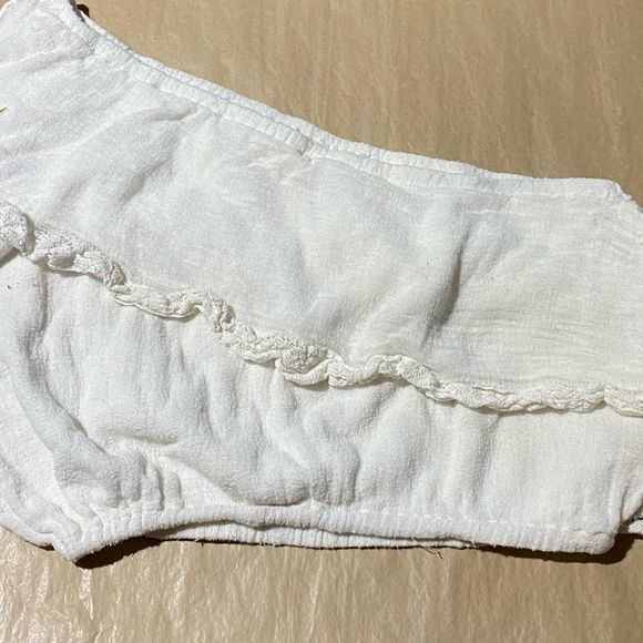 Jen's‎ Pirate Booty Crop Top One Shoulder - Picture 4 of 7